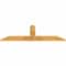 Ekena Millwork Portland Rough Sawn Timber Gable Bracket, Western Red Cedar, 72"W x 24"H x 2"D x 6"F, 8/12 Pitch GBW072X24X0206POR00RWR - alternate 5